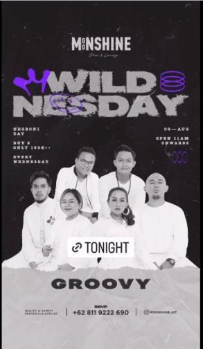 MOONSHINE JAKARTA - WILDNESDAY