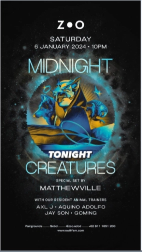 ZOO SCBD - MIDNIGHT CREATURES