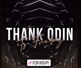 ODIN JAKARTA  THANK ODIN ITS FRIDAY