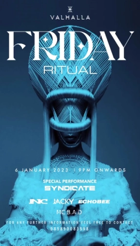 VALHALLA JAKARTA - FRIDAY RITUAL