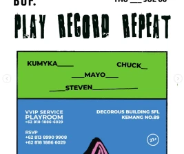 BACKROOM ON FIFTH JAKARTA  PLAY RECORD REPEAT