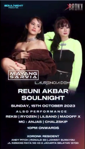 XDRONK JAKARTA - REUNI AKBAR SOULNIGHT