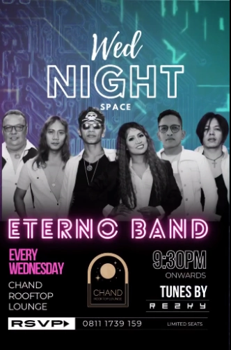 CHAND ROOFTOP LOUNGE JAKARTA - WEDNESDAY NIGHT SPACE