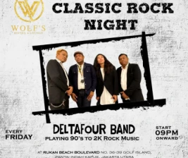 WOLFS JAKARTA  CLASSIC ROCK NIGHT