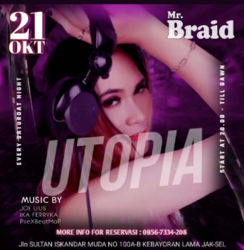 MR BRAID JAKARTA - UTOPIA