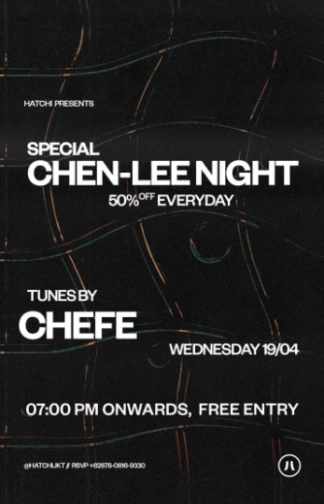 HATCHI JAKARTA - SPECIAL CHEN-LEE NIGHT