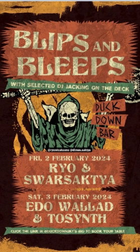 DUCK DOWN JAKARTA - BLIPS & BLEEPS