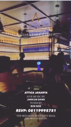 ATTICA JAKARTA - WEDNESDAY