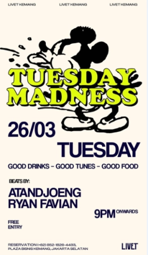 LIVET KEMANG - TUESDAY MADNESS