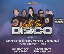 MENJA RESTO  LOUNGE JAKARTA  LETS GO DISCO