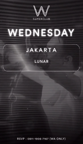 W SUPERCLUB JAKARTA - WEDNESDAY