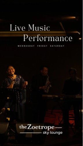 THE ZOETROPE SKYLOUNGE - LIVE MUSIC FRIDAY