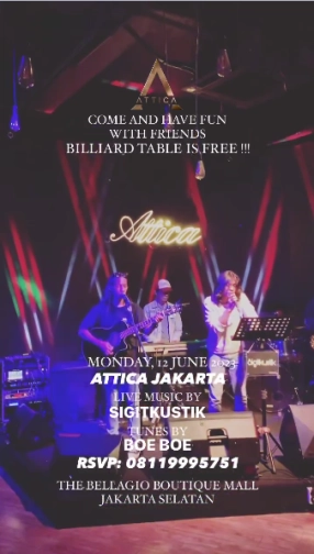 ATTICA JAKARTA - MONDAY