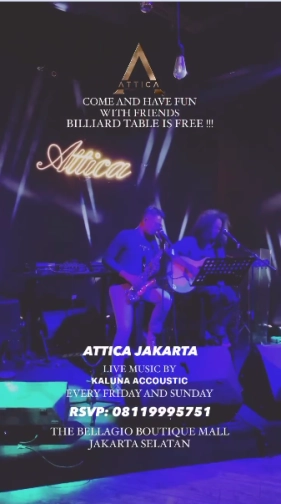 ATTICA JAKARTA - SUNDAY