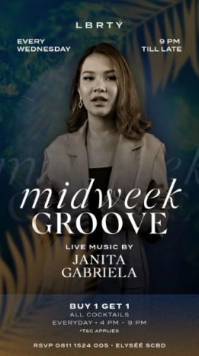 LBRTY JAKARTA - MIDWEEK GROOVE