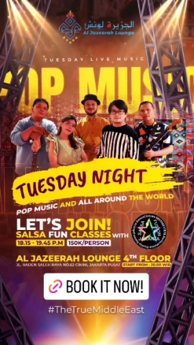 AL JAZEERAH LOUNGE JAKARTA - POP MUSIC