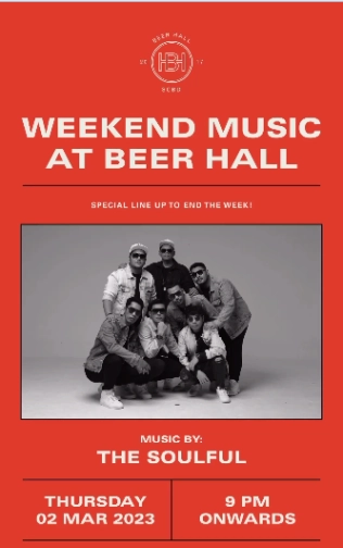 BEER HALL JAKARTA - THE SOULFUL+DEMMY