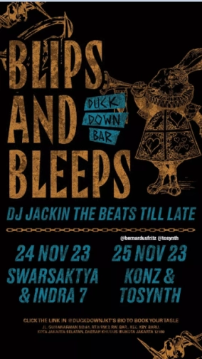 DUCK DOWN JAKARTA - BLIPS & BLEEPS