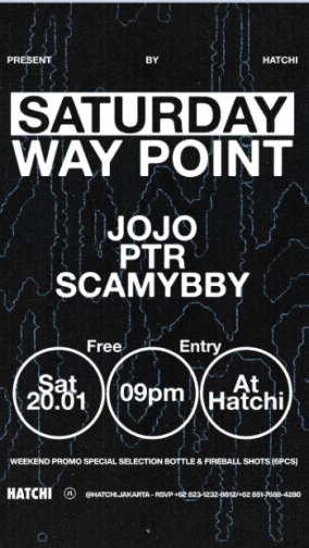 HATCHI JAKARTA - SATURDAY WAY POINT