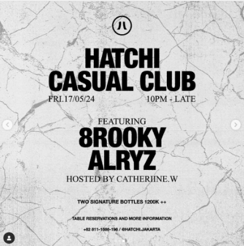 HATCHI JAKARTA - CASUAL CLUB