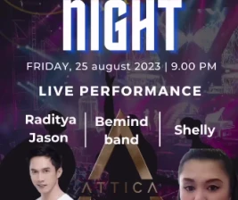 ATTICA JAKARTA  FRIDAY NIGHT