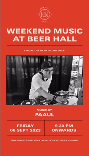 BEER HALL JAKARTA - FRIDAY