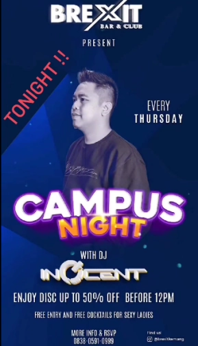 BREXIT JAKARTA - CAMPUS NIGHT