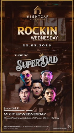 NIGHTCAP JAKARTA - ROCKIN WEDNESDAY