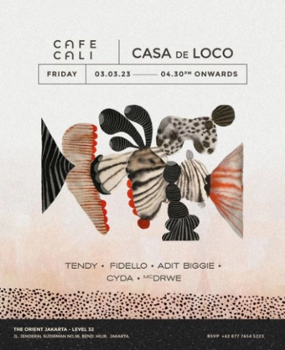 CAFE CALIFORNIA JAKARTA - CASA DE LOCO