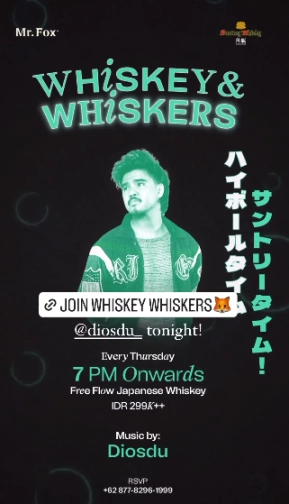 MR FOX JAKARTA - WHISKEY & WHISKERS