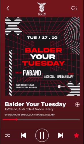 ODIN JAKARTA - BALDER YOUR TUESDAY