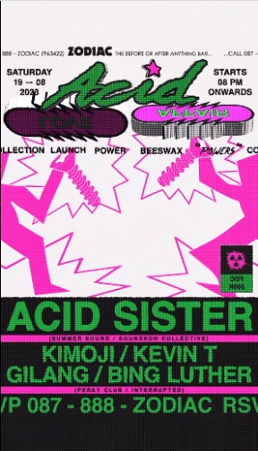 ZODIAC JAKATA - ACID LOVE AFFAIR : ACID SISTER