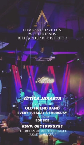 ATTICA JAKARTA - TUESDAY