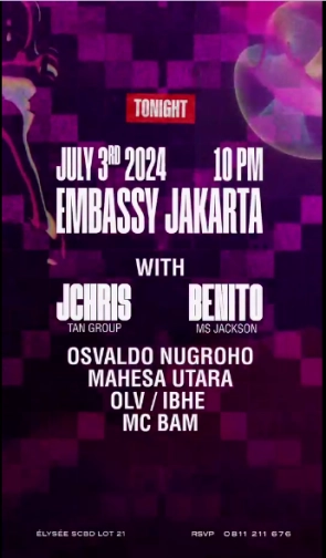 EMBASSY JAKARTA - NEIGHNOR STAGE