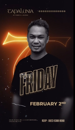 TAPALUNIA JAKARTA - FRIDAY