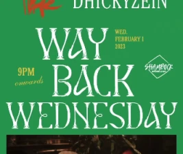 SHAMROCK JAKARTA  WAY BACK WEDNESDAY