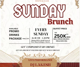 KALTURE BAR  RESTO JAKARTA  SUNDAY BRUNCH