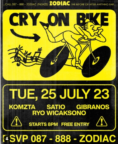 ZODIAC JAKATA - CRY ON BIKE