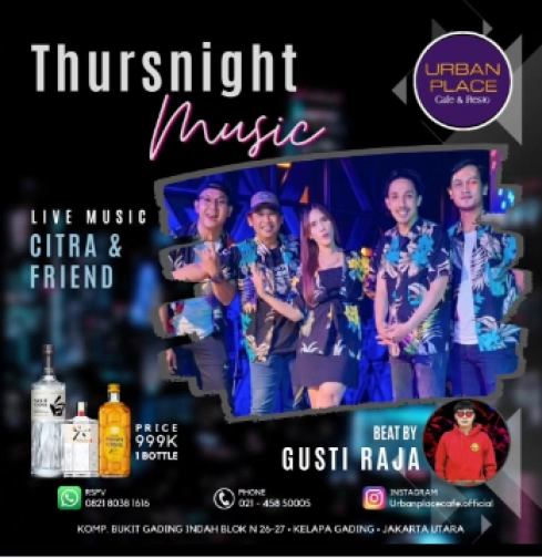 URBAN PLACE JAKARTA - THURSDAY MUSIC