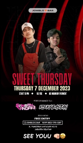 JOMBLOO BAR CILANDAK - SWEET THURSDAY