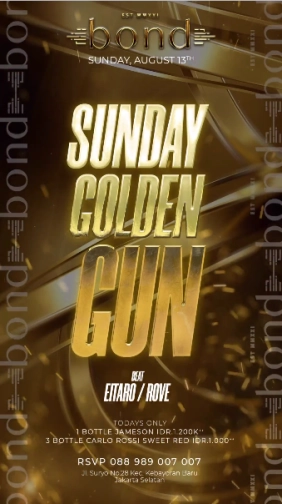 BOND JAKARTA - SUNDAY GOLDEN GUN