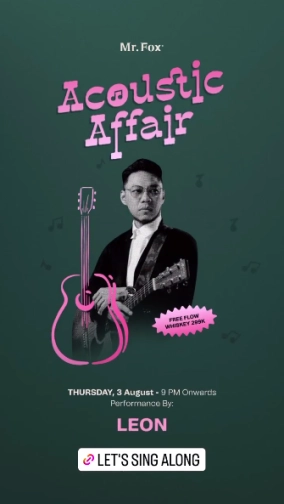 MR FOX JAKARTA - ACOUSTIC AFFAIR<br>