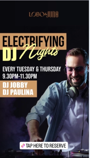 LOBO & JUNO JAKARTA - ELECTRIFYING DJ NIGHT