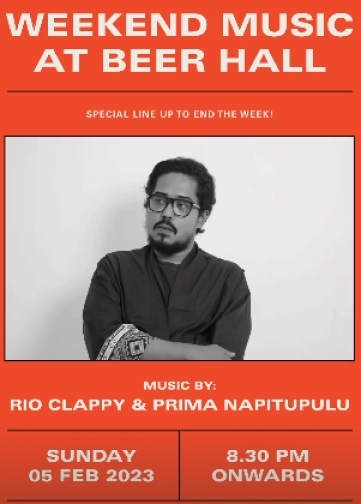 BEER HALL JAKARTA - RIO CLAPPY & PRIMA NAPITUPULU