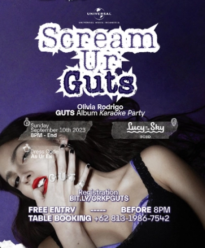 LUCY IN THE SKY SCBD - SCREAM  UR GUTS