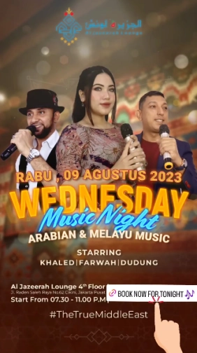 AL JAZEERAH LOUNGE JAKARTA - WEDNESDAY MUSIC NIGHT