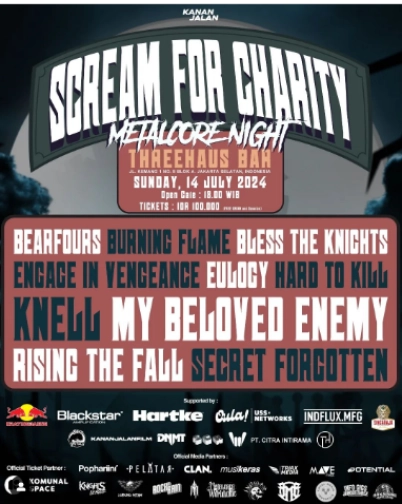 TREEHAUS JAKARTA - Scream For Charity " Metalcore Night "