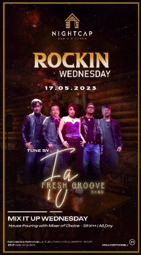 NIGHTCAP JAKARTA - ROCKIN WEDNESDAY