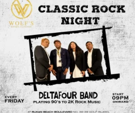 WOLFS JAKARTA  CLASSIC ROCK NIGHT