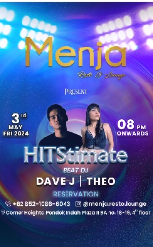 MENJA RESTO & LOUNGE JAKARTA - HITSTIMATE